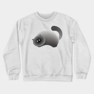 Minimalist cat design Crewneck Sweatshirt